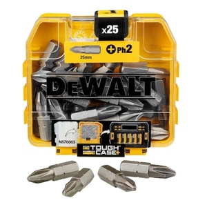 DEWALT Комплект битове, 25 мм, 25 бр. , ph2, за ударни гайковерти