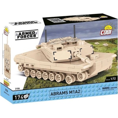 COBI Коби Abrams M1A2, 1: 72, 174 к