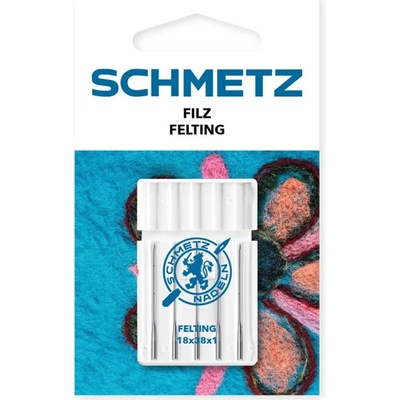 Schmetz Jehly na plstění 18X38X1 90 FELTING