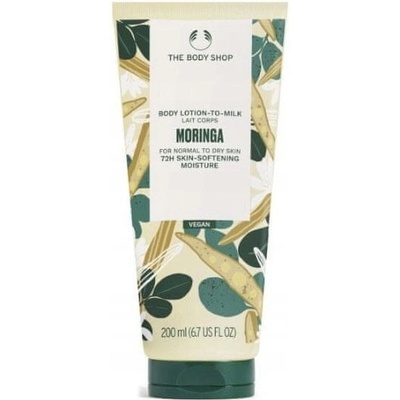 The Body Shop Telové mlieko pre normálnu až suchú pokožku Moringa 200 ml