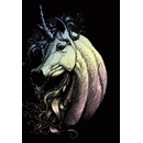 Škrábacie obrázky Royal Langnickel škrabací obrázek zlatý Leopard