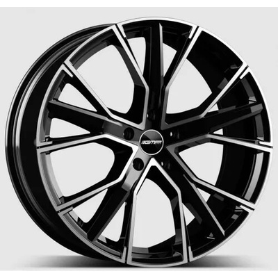 GMP GUNNER 8.5X20 5X112 ET38 black polished