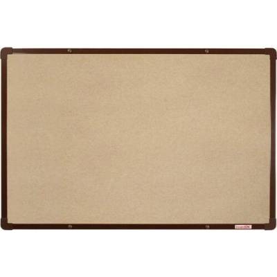 Extera Textilní tabule boardOK, 90 x 60 cm hnědá 100642