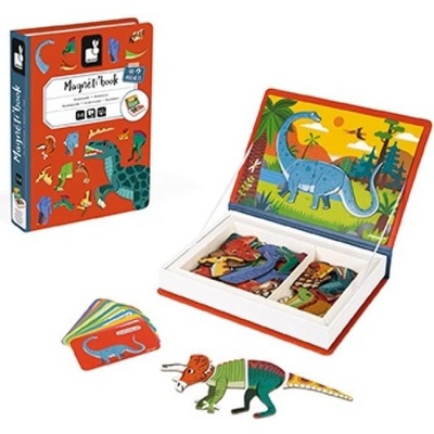 Janod Magnetibook Динозаври Магнитна книга за деца