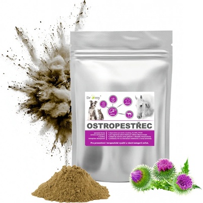 Dromy Ostropestřec mariánský expeler sypký pro koně a psy 3 kg