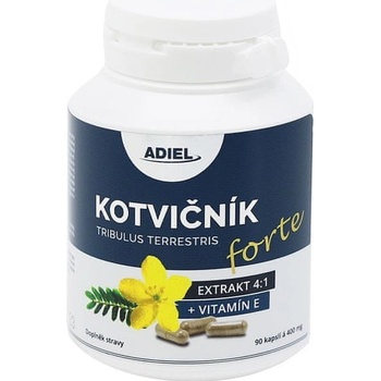 Adiel Kotvičník zemný FORTE s vitamínom E 2 × 90 cps.