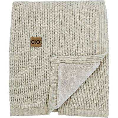 EKO Deka pletená s podšívkou Beige 100x80