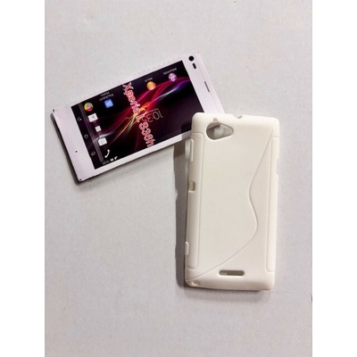 S Case pouzdro Sony Xperia L S36H white / bílá