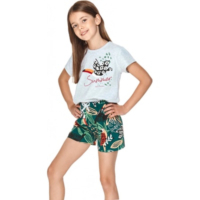 Taro dívčí pyžamo Sonia grey šedá