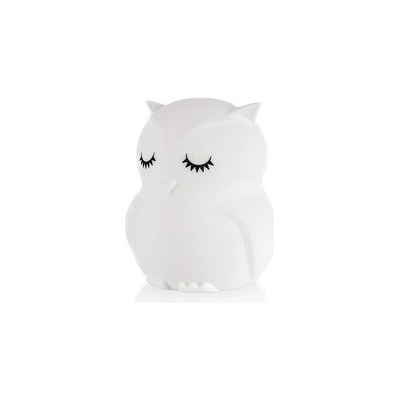 Zopa Silikonová LED noční lampička vel. M, Owl – Zboží Dáma