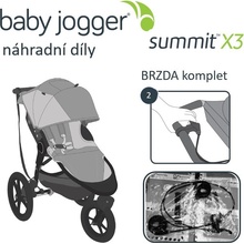 Baby Jogger BRZDA komplet SUMMIT X3