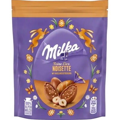 Milka jemné velikonoční kuličky Noisette 90 g