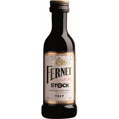 Fernet Stock 38% 0,05 l (holá láhev)