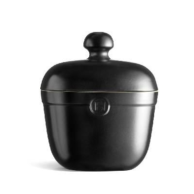 Канистер за бисквити Emile Henry Cookie Jar - цвят трюфел (EH 8755-71)