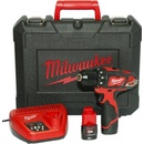 Aku vŕtačky a skrutkovače Milwaukee M12 BDD-202C 4933441915