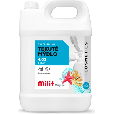 Milit tekuté mýdlo Ocean 5 l