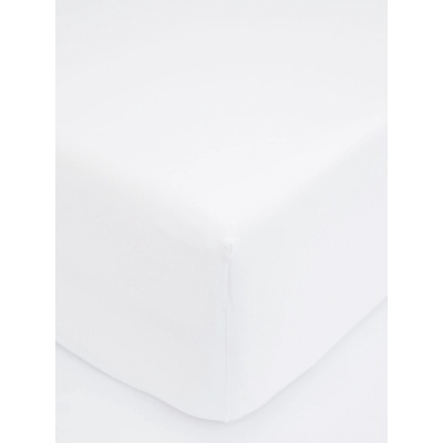 MKLuzkoviny.cz Jersey prostěradlo Classic bílé 180x200 – Zbozi.Blesk.cz