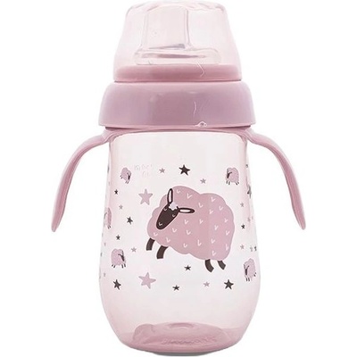 Lorelli Неразливащо шише с широко гърло Lorelli My Friend - 260 ml, Mellow Rose (10200090005)