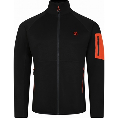 Dare 2b Mens Torrek fleece černá/oranžová