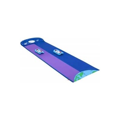 BESTWAY Double water slide KOSMOS Long - 4.88 m + 2x pontoon spaceship 52642