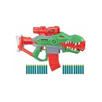 Hasbro Nerf DinoSquad Rex-Rampage, Nerf Gun (grün/orange)