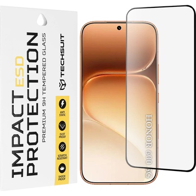 Techsuit Стъклен протектор за Honor 600 / 600 Pro - ESD Glass - Techsuit - Черен
