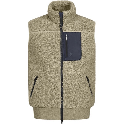 Waldhausen Teddy fleecová vesta Alma JUNIOR Béžová – Zboží Dáma