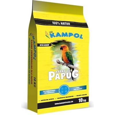 Kampol Krmivo pro střední papoušky 10 kg