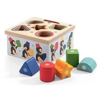 DJECO - Дървен сортер - Пингвини (DJ06409)