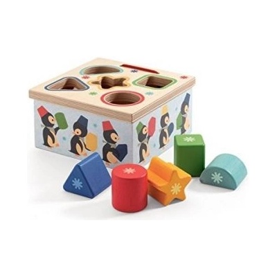 DJECO - Дървен сортер - Пингвини (DJ06409)