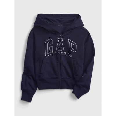 Gap logo dětská mikina tmavě modrá