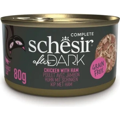 Schesir Cat After Dark Wholefood kura šunka 80 g
