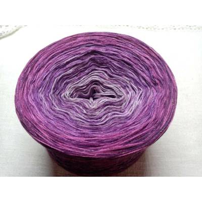 Lila velvet 3-nitka 1200m s hedvábím a merinem
