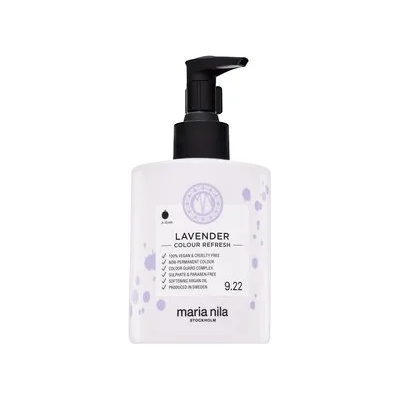 Maria Nila Colour Refresh подхранваща маска с цветни пигменти за да създадете лилав пастелен ефект Lavender 300 ml