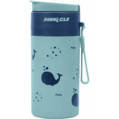 Kinekus termoflaša plastová + nerezová vložka 400 ml velryba