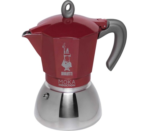 Bialetti Moka Induction 6 červená