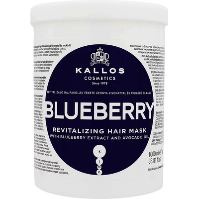 Kallos Blueberry възстановяваща маска за коса 1000 мл