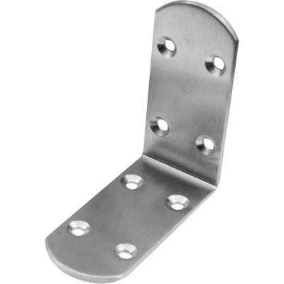Onpira Plochý spojovací úhelník oblý 90° 85x85x38 mm