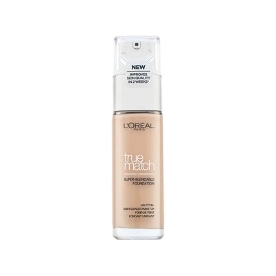 L'Oréal True Match Super-Blendable Foundation течен фон дьо тен за изравняване тена на кожата 0.5N Porcelain 30 ml