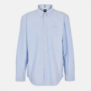 Image 1 of HUGO BOSS Риза Boss Men's H-Roan Long Sleeve Plain Shirt - Light/Pstl Blue