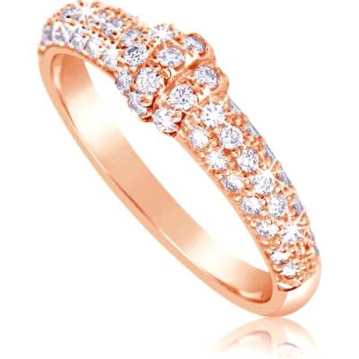 Cutie Jewellery diamonds dámský prsten Z6831 3190 ze zlata s diamanty Růžová