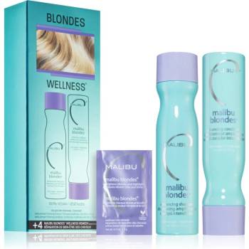 Image 1 of Malibu C Malibu Blondes Collection комплект за руса коса