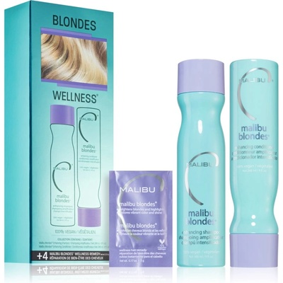 Malibu C Malibu Blondes Collection комплект за руса коса