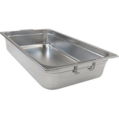 Gastronádoba GN 1/1 so zasúvacími ušami Redfox - hĺbka 100 mm, nerez
