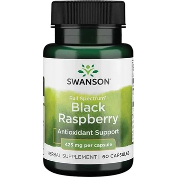 Swanson Full Spectrum Black Raspberry, 425 mg, 60 капсули, Swanson (SW1141)