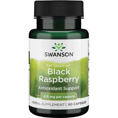 Swanson Full Spectrum Black Raspberry, 425 mg, 60 капсули, Swanson (SW1141)