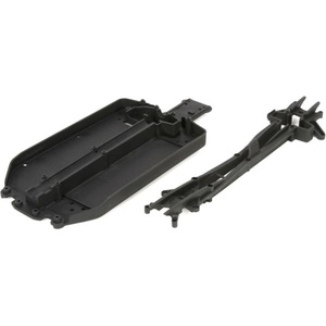 ECX Шаси плоча, горна част къса (1): 1: 10 4wd