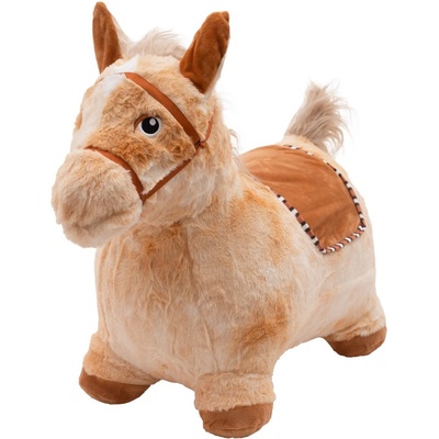 PlayTo Plyšový Skákací Koník So Zvukom