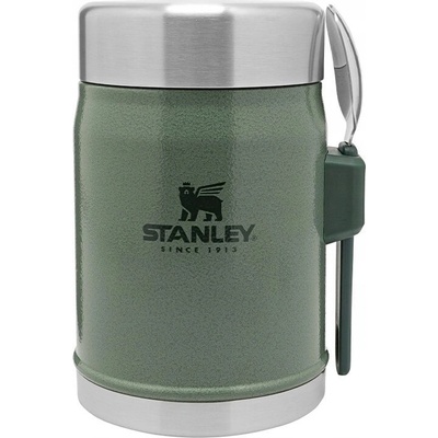 Stanley Classic Termoska na jídlo s lžíco vidličkou 400 ml zelená