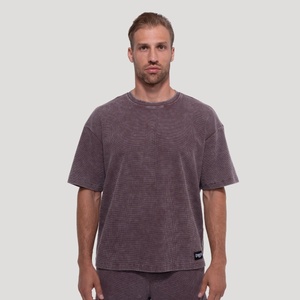 GymBeam Тениска Persistence Washed Brown L